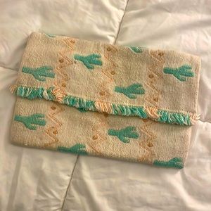 Cactus handmade handbag